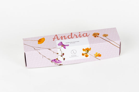 Bath Bombs - Lavender - a Set of 5 Heart Shaped Gift box - Mother's Day best gift